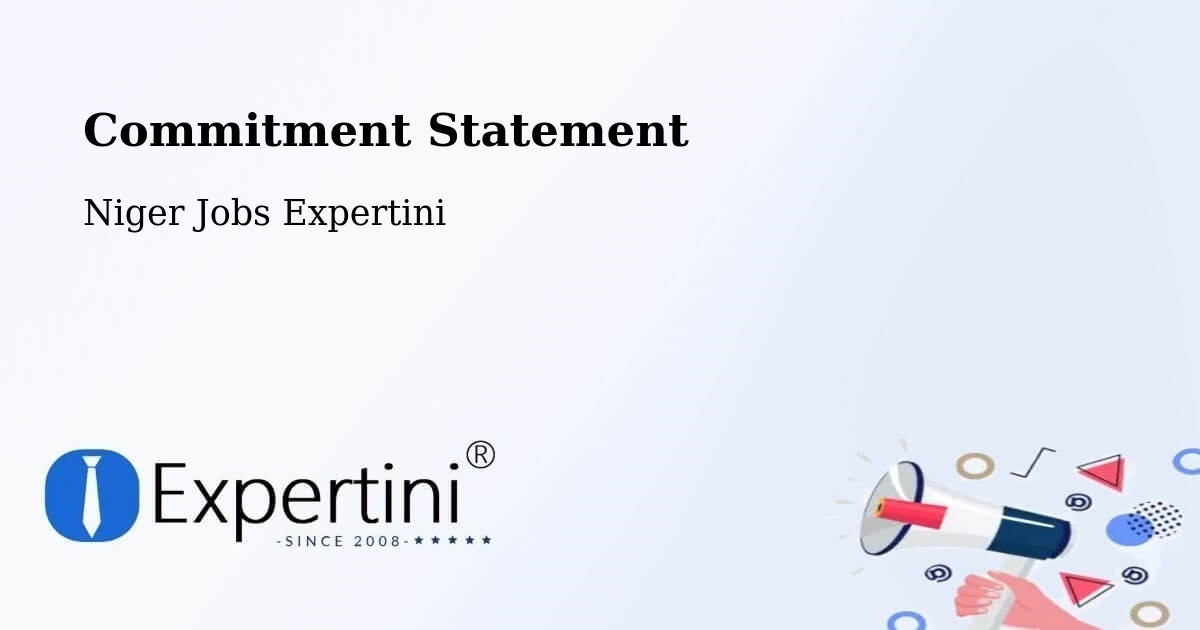 Corporate Commitment – Gaya - Niger Jobs Expertini